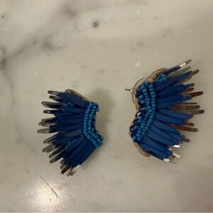 Mignonne Gavigan Blue and Silver Earrings